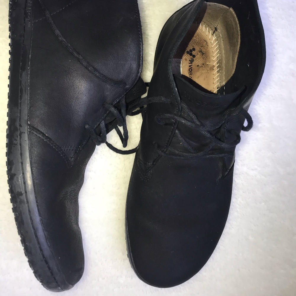 Black vivobarefoot shoes-